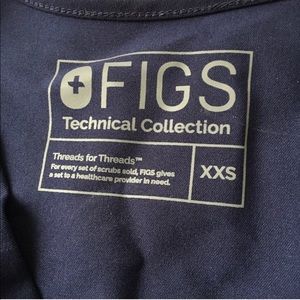 FIGS Casma Navy blue Scrub top